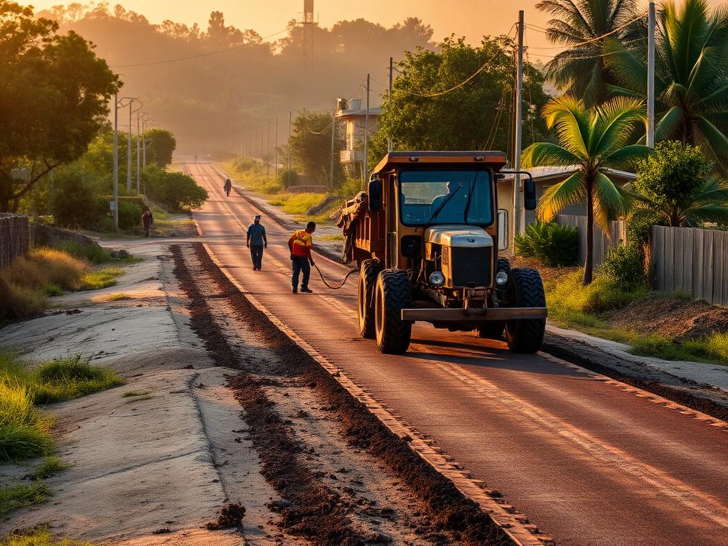 Rehabilitación de calle principal
